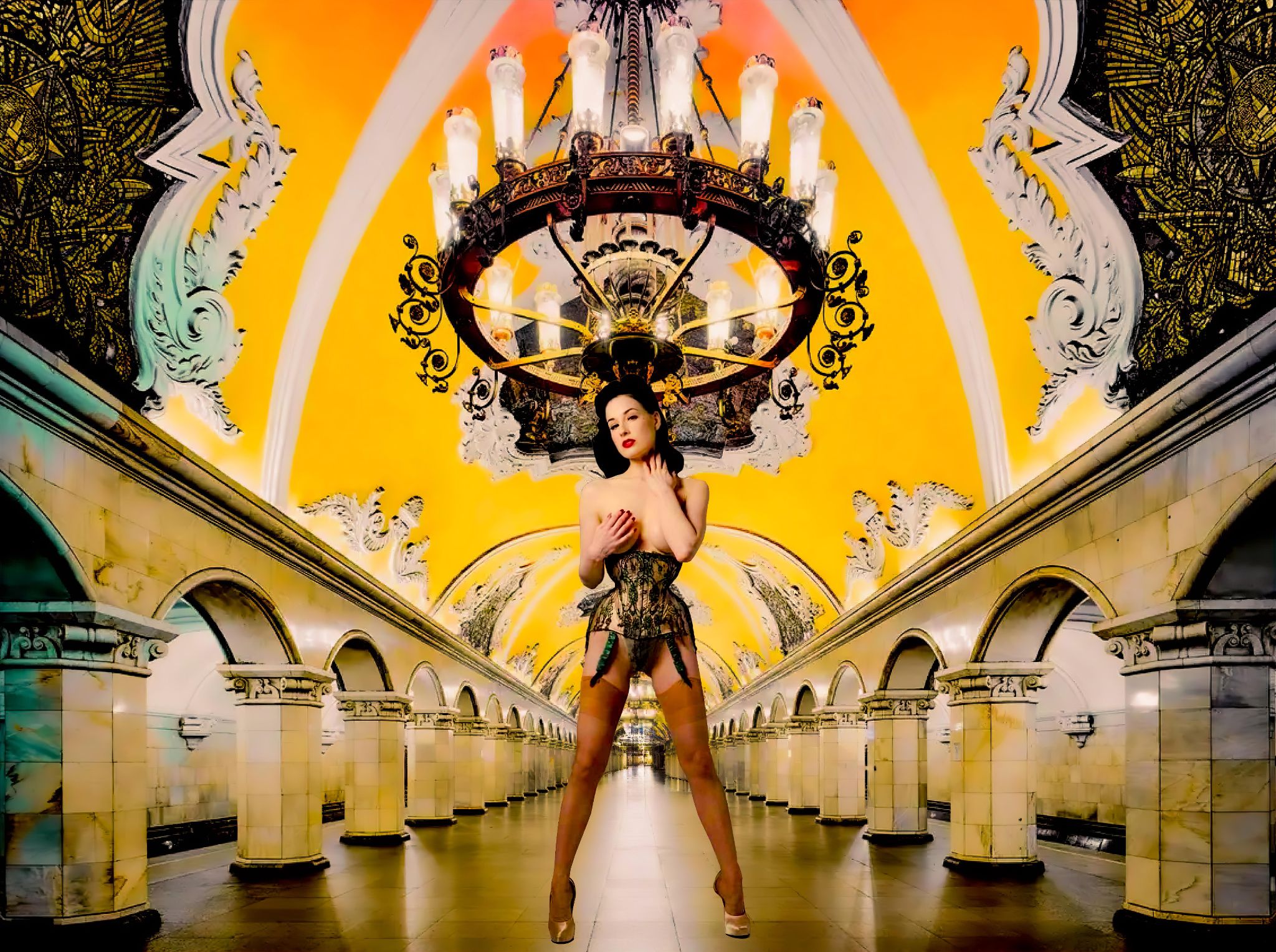 Dita in Moscow  213518